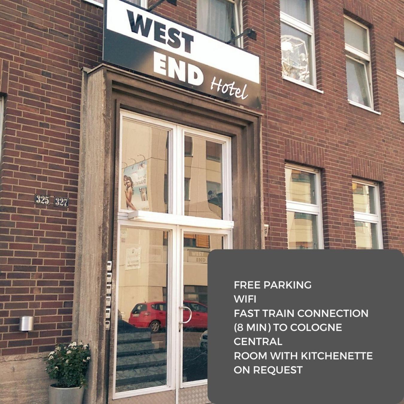 Hotel Westend Köln Dış mekan fotoğraf